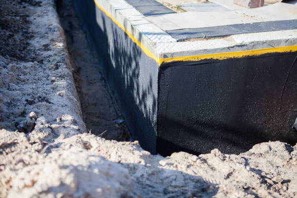 Professional Waterproofing technician working in Fairborn, OH